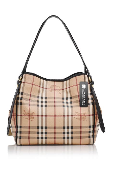 burberry small canterbury tote|Burberry haymarket bag.